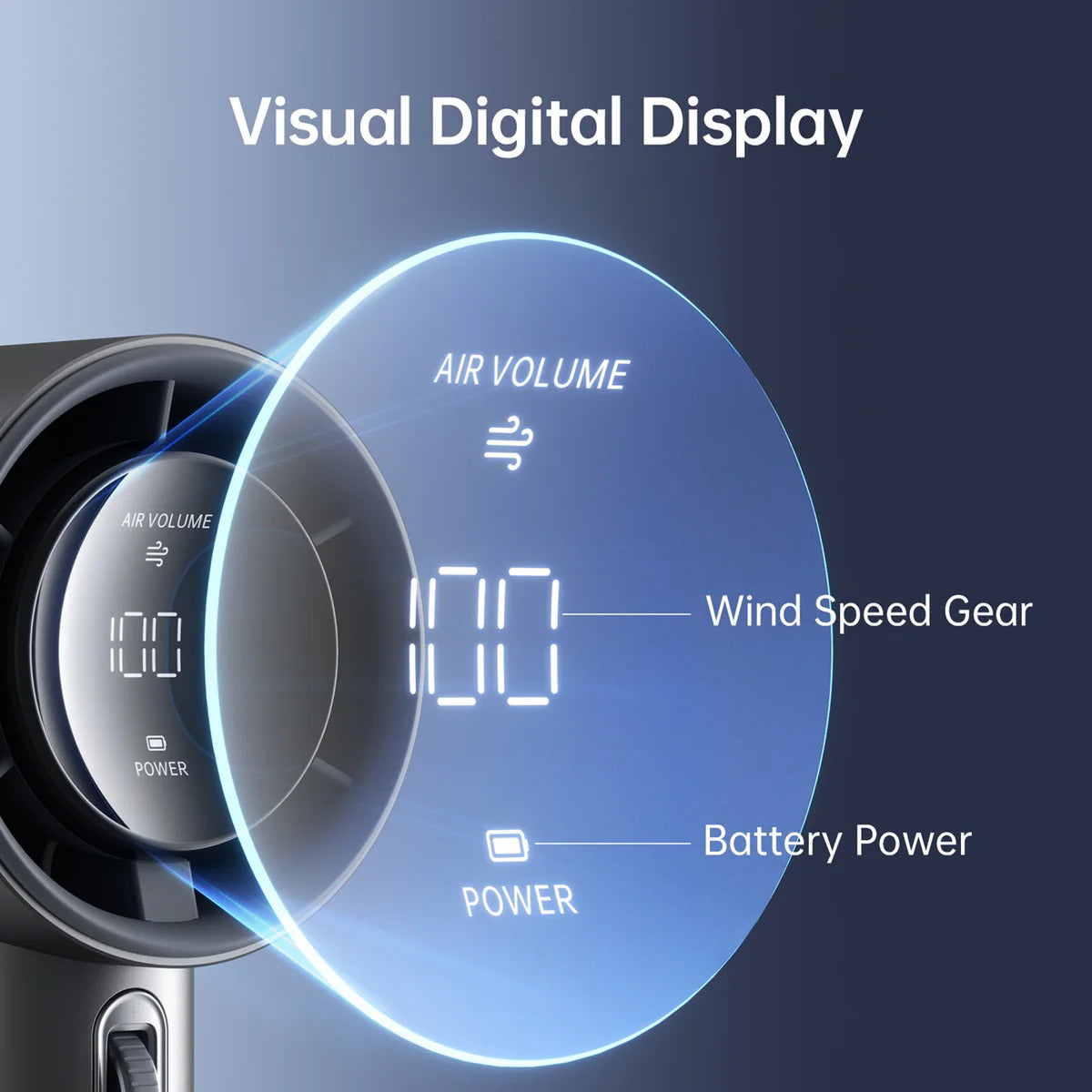 Rechargeable Portable Handheld Turbofan